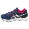 Asics Patriot 9 GS кроссовки для бега детские синие-розовые - 5