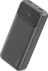 Внешний аккумулятор TTEC ReCharger LCD 20000mAh PD 2*USB-A&USB-C 20W Powerbank, черный