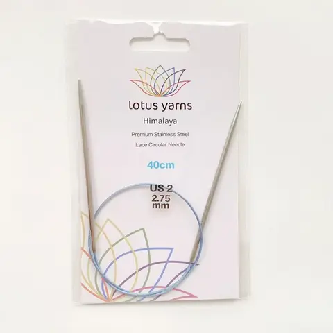 Спицы Lotus Yarns Himalaya Premium круговые 2,75 мм/40 см 14004