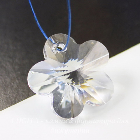 6744 Подвеска Сваровски Цветочек Crystal (14 мм) ()