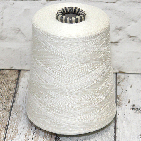 Меринос (40%) с хлопком EMILCOTTONI / REALWOOL 2/50 белый натуральный