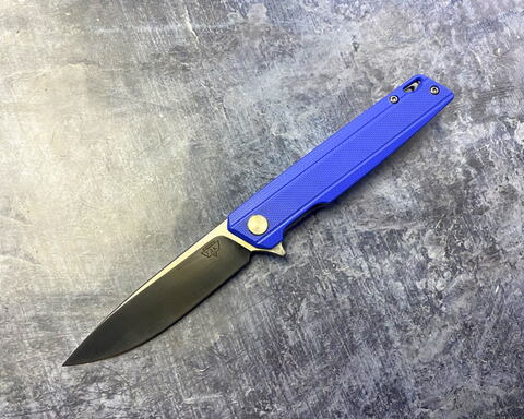 Складной нож Чила Blue, сталь D2, G-10, ТДК Кизляр