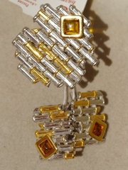 Адела  (серьги из серебра)