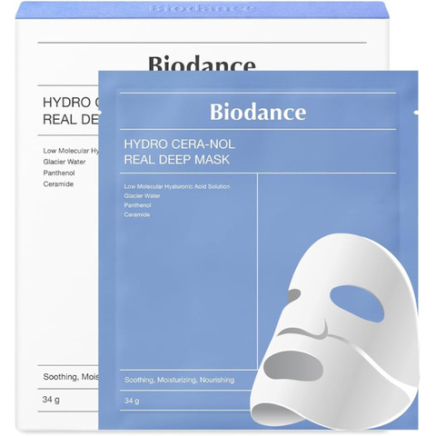 Гидрогелевая маска для лица Biodance Hydro Cera-Nol Real Deep Mask