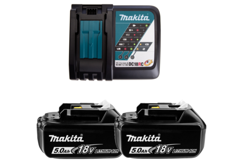 Набор аккумуляторов BL1850B и ЗУ DC18RC Makita 191L74-5
