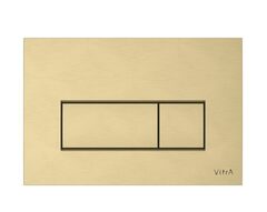 VitrA Root Square 740-2325 Панель смыва, шлиф. Золото фото