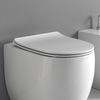 Kerasan Flo Slim 319101 bi/cr Сиденье для унитаза с микролифтом