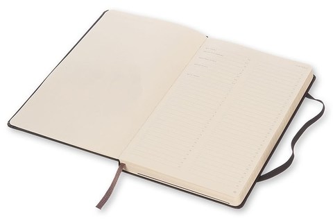 Блокнот Moleskine Professional Large, цвет черный, в линейку