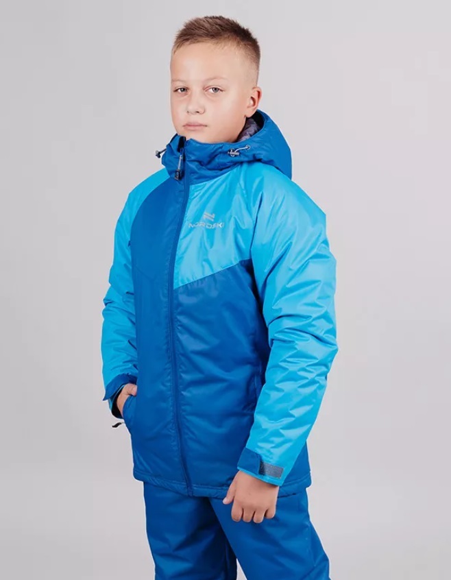 Детский зимний лыжный костюм Nordski Jr Premium Sport blue - 2