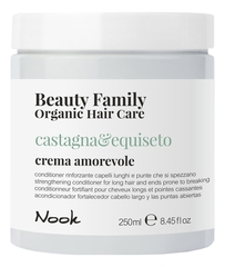NOOK Крем-кондиционер для ломких и секущихся волос -Crema Amorevole Castagna&Equiseto, 250 мл