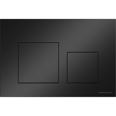 Ceramica Nova Balance/Square CN12-002MB Кнопка смыва, цвет: черный матовый фото
