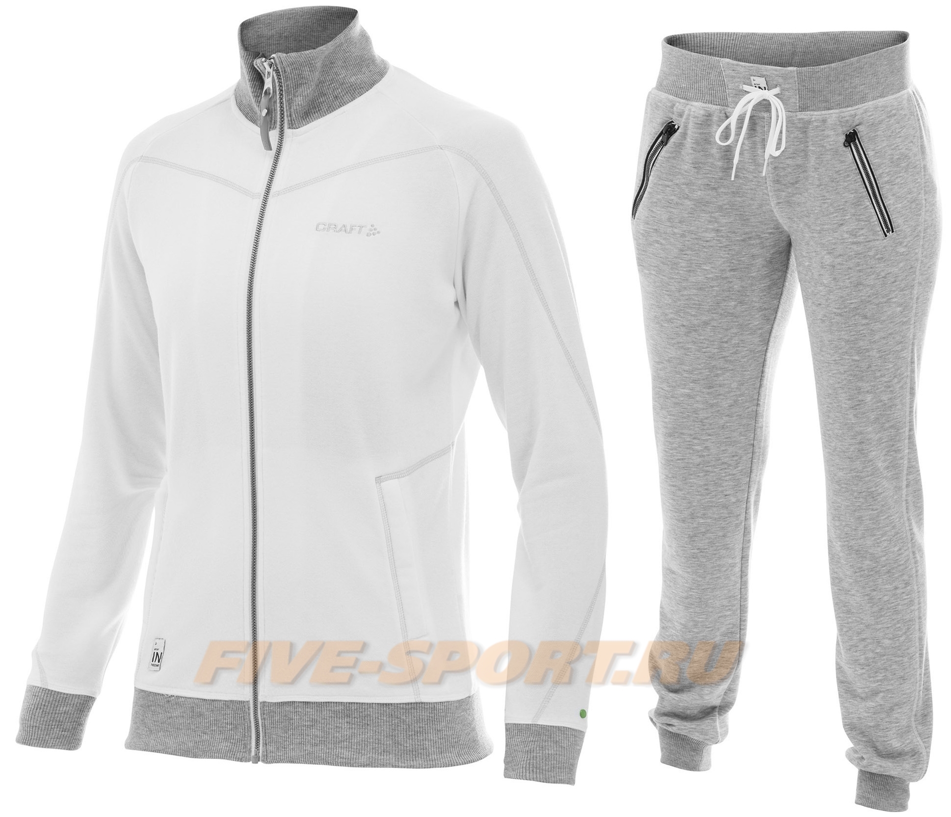 Костюм спортивный женский Craft In The Zone white для бега