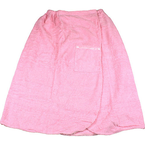 Парео для бани женское махровое, XXXL (розовый) - 24