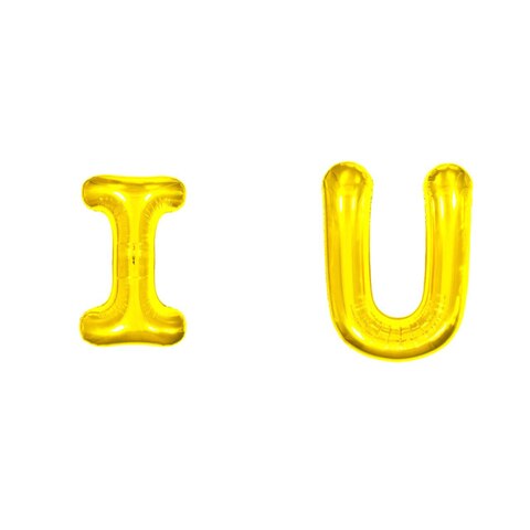 Шар К Надпись, I U, Золото, 40