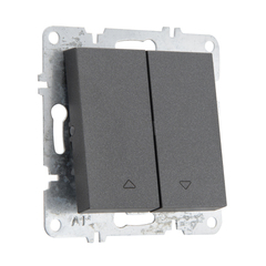 Кнопка 2-клавишная для жалюзи ARVIA Electric, антрацит 50042000216