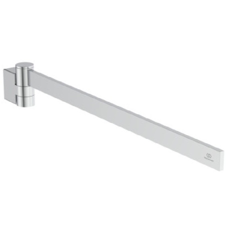 Ideal Standard Conca T5393AA Полотенцедержатель одинарный 45 см, поворотный на 180?, с крепежом, квадратный дизайн