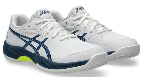 Кроссовки детские Asics Gel-Game 9 GS Clay/OC - white/mako blue