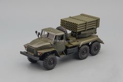 Ural-4320 BM-21 Grad multiple launch rocket system (MLRS) Elecon 1:43