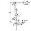 Kludi Sirena 6150305-00 Штанга душевая, цвет: хром