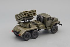Ural-4320 BM-21 Grad multiple launch rocket system (MLRS) Elecon 1:43