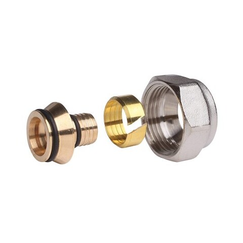 Купить Уплотн. фитинги AluPEX 16*2.25 G3/4'' вн недорого со склада в Хабаровске, Якутске, Владивостоке, Южно-Сахалинске, Благовещенске