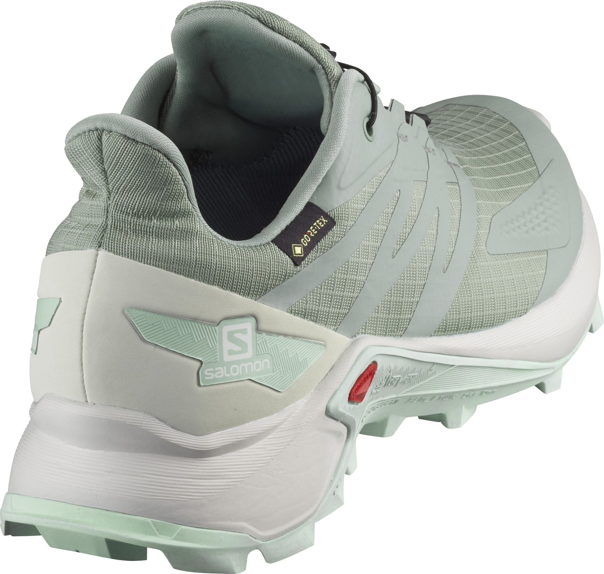 Женские кроссовки для бега Salomon Supercross Blast GoreTex зеленые - 3