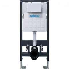 Abber AC0105 Инсталляция для унитаза, цвет: чёрный фото