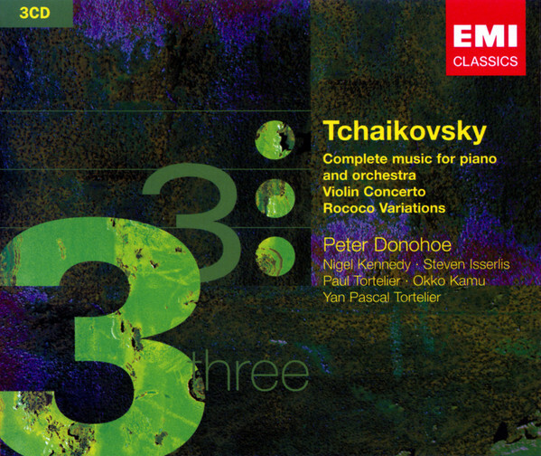 DONOHOE, PETER: Tchaikovsky: Complete Music For Piano And Orchestra, Violin Concerto, Rococo Variati