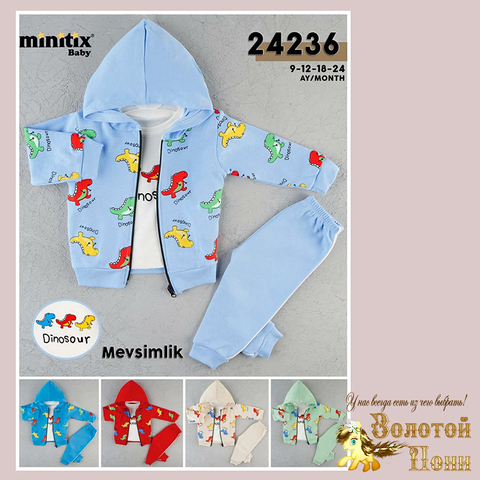 Костюм 3-ка мальчику (74-92) 240620-TR24236