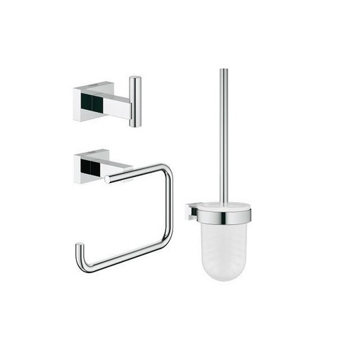 GROHE Essentials Cube 40757001 Комплект аксессуаров для ванной