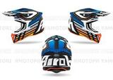 Кроссовый шлем Airoh Strycker BLUE MATT размер L (59-60)