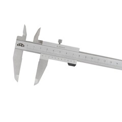 Штангенциркуль ШЦ-1-200/50мм 0,02мм+inch DIN862 MonoBlok(TopQuality) Kinex K-Met 6000-02-200