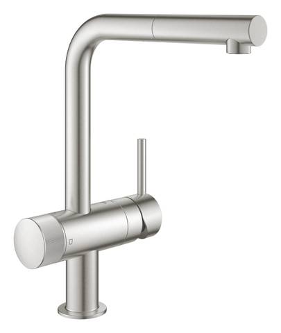 GROHE 31721DC0 Смеситель для мойки под фильтр с выдвижным изливом