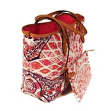 Сумка-шоппер mini . Цвет синий/коралл EMILIO PUCCI