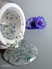 Гель Flowers blue (Голубые цветы)