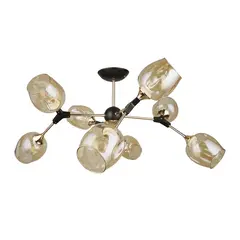 Люстра на штанге Arte Lamp SEPPIA A4211PL-8BK, 8хE27