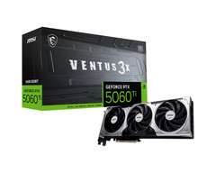 Видеокарта MSI GeForce RTX 5060 TI VENTUS 3X OC (RTX 5060 Ti 16G VENTUS 3X OC)