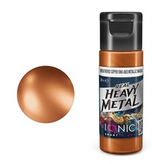 Проливка Real Heavy Metal Weathered Copper Metallic Wash - IONIC Smart Colors, 20 мл