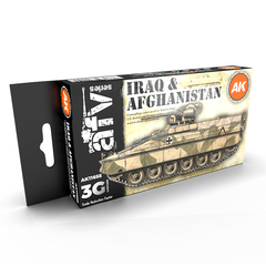Набор красок AK Interactive Iraq & Afghanistan Colors Set 3G, 6 красок