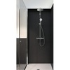 Hansgrohe Crometta S 27268000 Душевая система внешнего монтажа с термостатом 120,1 см с верхней лейкой 24х24 см