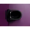 Ceramica Nova Ulma CN4006TMB Подвесной унитаз c ультра тонким сидением с микролифтом, цвет: черный матовый