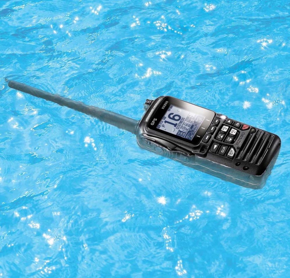 HX890E Floating DSC Handheld VHF Radio