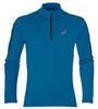 Беговая рубашка мужская Asics Ls Winter Top синяя - 1