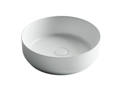 Ceramica Nova Element CN6022MW Умывальник чаша накладная круглая, 39x39, цвет: белый фото