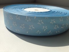 Лента репсовая с дизайном 2,5 см * 1 метр.