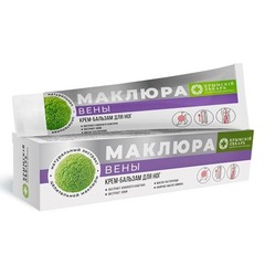 Крем-бальзам для ног Маклюра Вены ТМ Крымский Лекарь