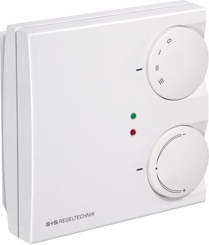 S+S Regeltechnik THERMASREG®RTR - S 015 терморегулятор для внутренних помещений с аналоговым выходом, для двухканального регулирования температуры в отдельных помещениях.
