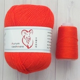 Пряжа Aurum Cashmere 941 ярко-оранжевый
