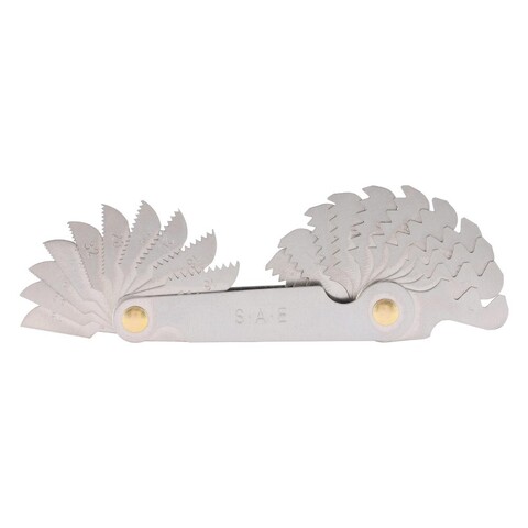 Резьбомер UNC 4-64Tpi 22шт H-Tools 05001080
