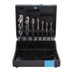 Набор метчиков машинных M3 -M12 HSSE DIN371/376 (Винт., C/2-3P, R39, + сверла) 14пр Volkel 47866